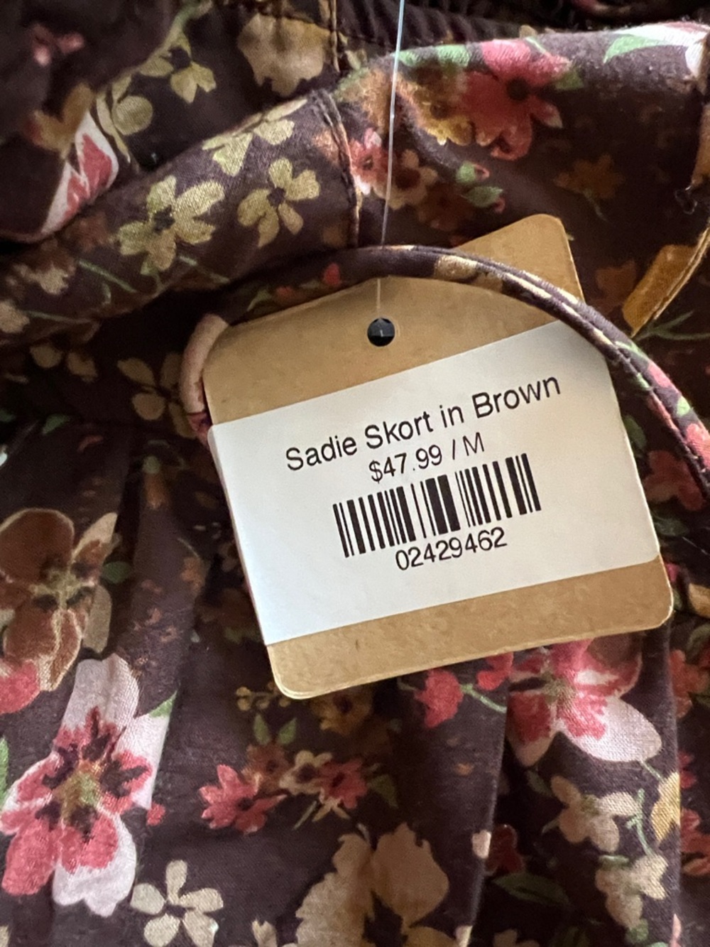 Blu Pepper‎ Floral Skort - Picture 8 of 9